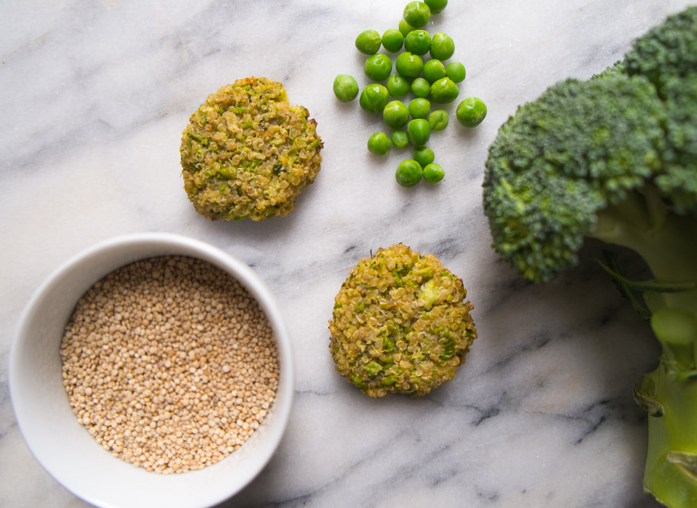 Recipe Suitable For Weaning: Green Quinoa Patties