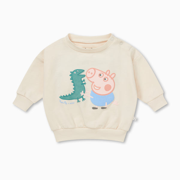 George Pig Organic Cotton Sweatshirt, Organic Kids Top