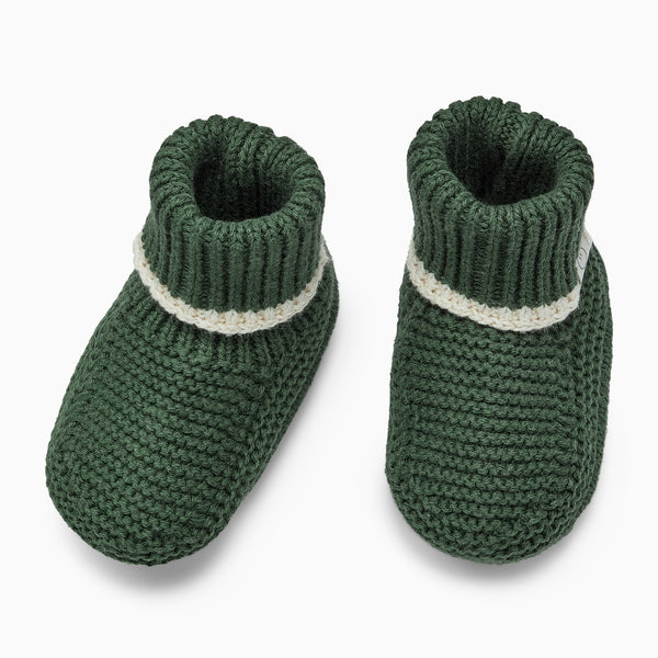 knitted booties