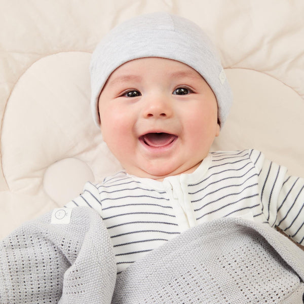 Blue Hat Month Old In Jumper F&F Baby 3-Pack Jumper, Gilet And - Main Image