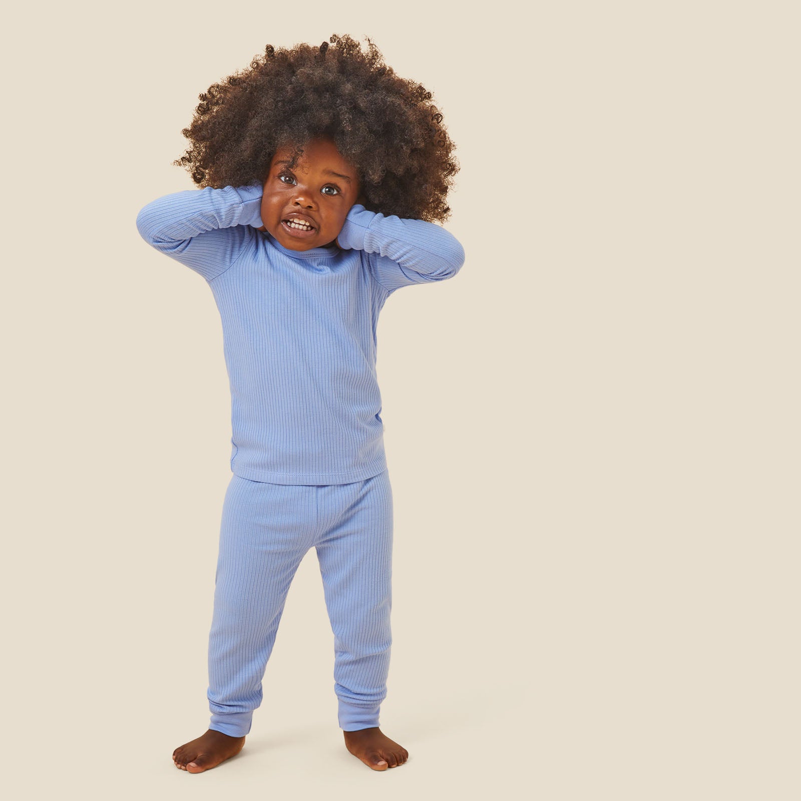 Hydrangea Ribbed Pyjamas