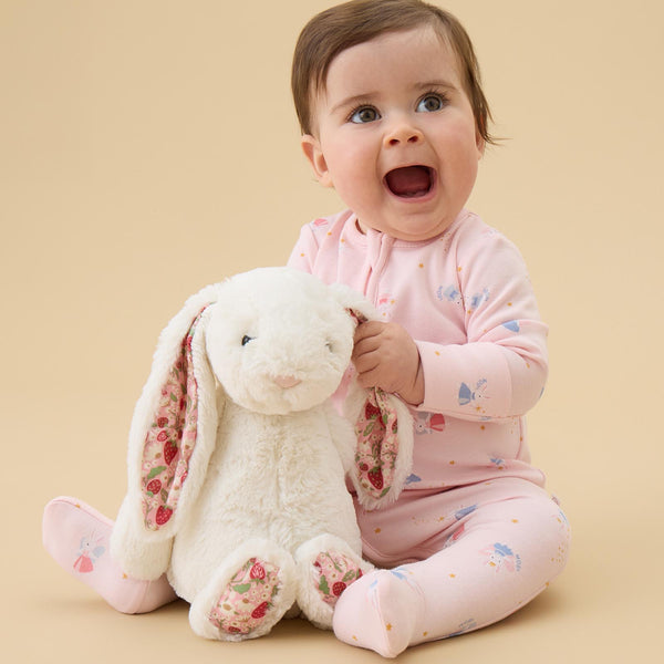 Buy Jellycat Blossom Cream Berry Bunny Soft Toy | MORI UK