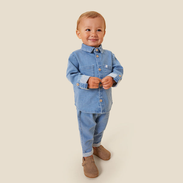 Toddler store denim joggers