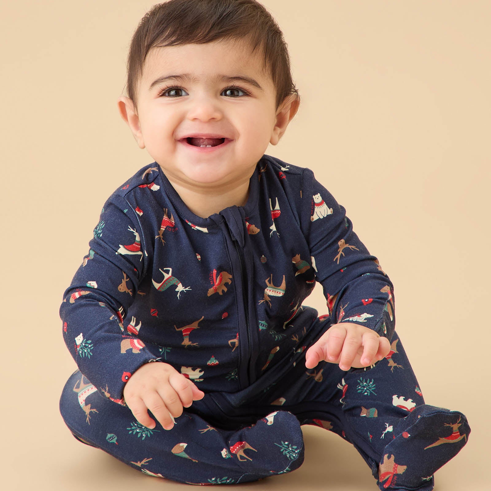Winter Wonderland Clever Zip Sleepsuit