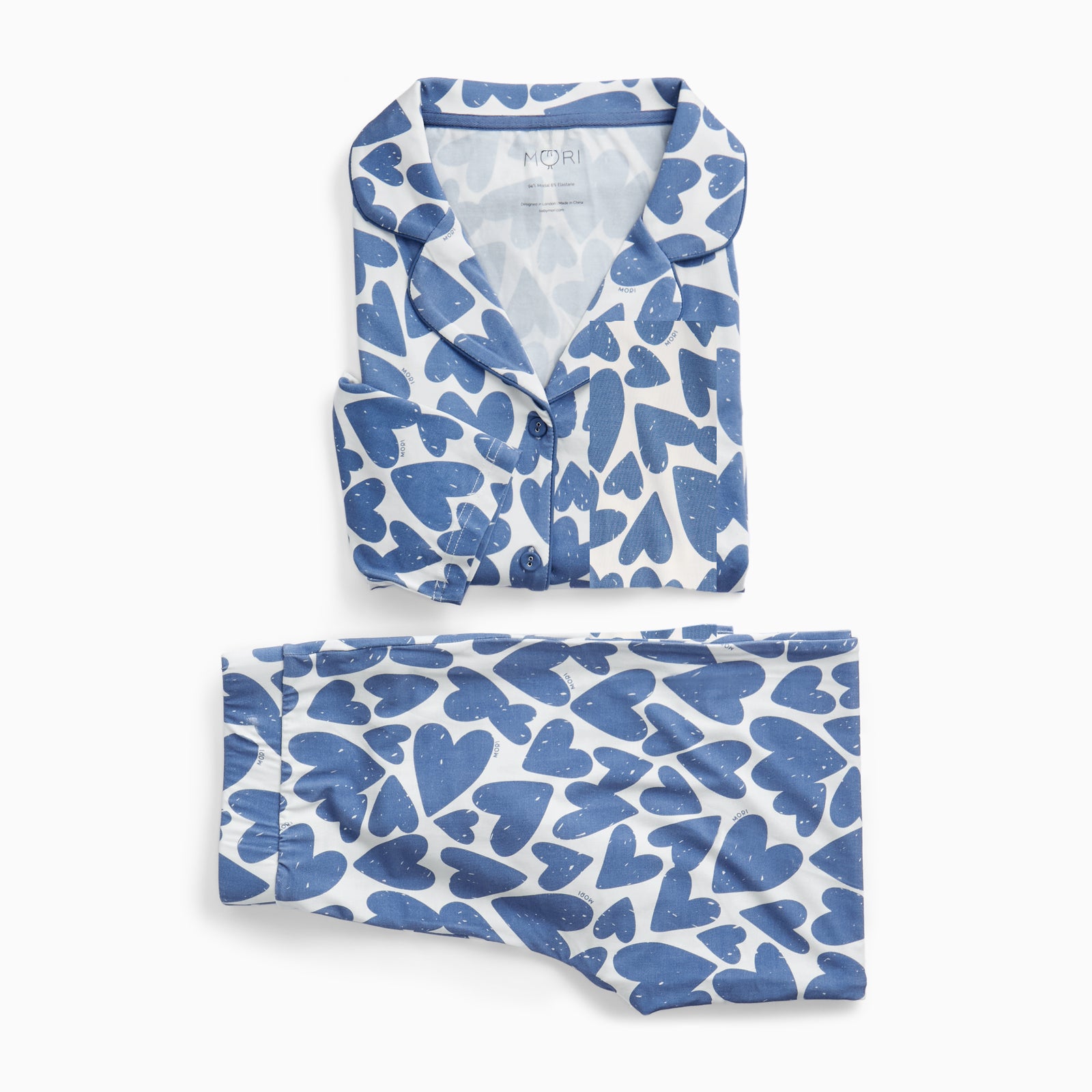 Women's Blue Hearts Pyjamas