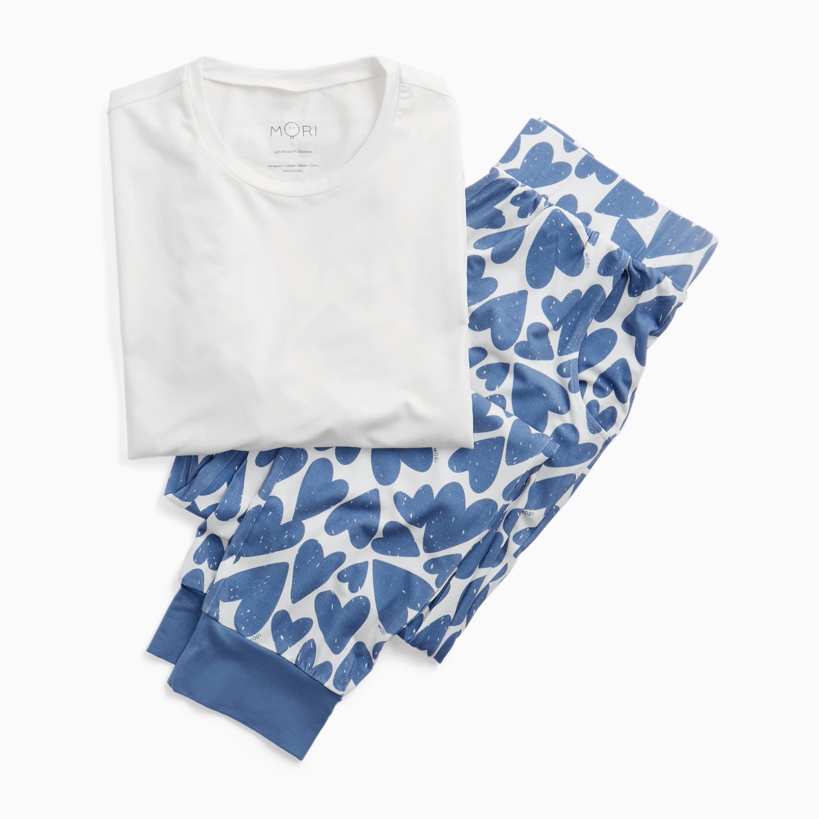 Men's Blue Hearts Pyjamas