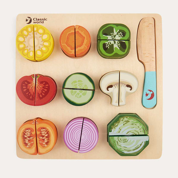 Buy the Classic World Cutting Vegetable Puzzle | KIDLY UK