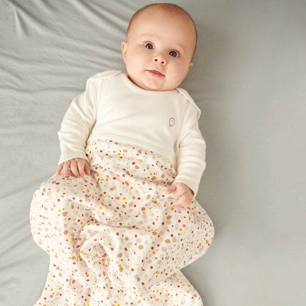 Pebble Zip Up Sleepsuit and Clever Sleeping Bag 0.5 TOG MORI