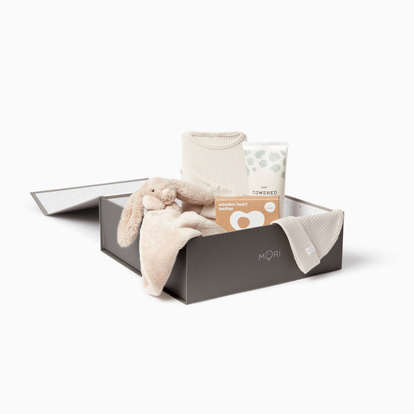 Ribbed Newborn Baby Gift Set Organic Baby Clothes MORI