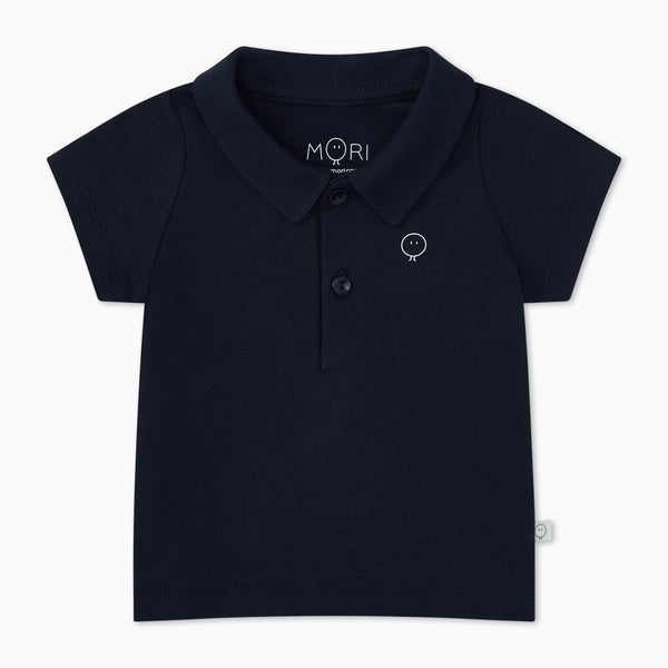 Organic Cotton Polo Shirt | Organic Baby & Kids Tops | MORI UK