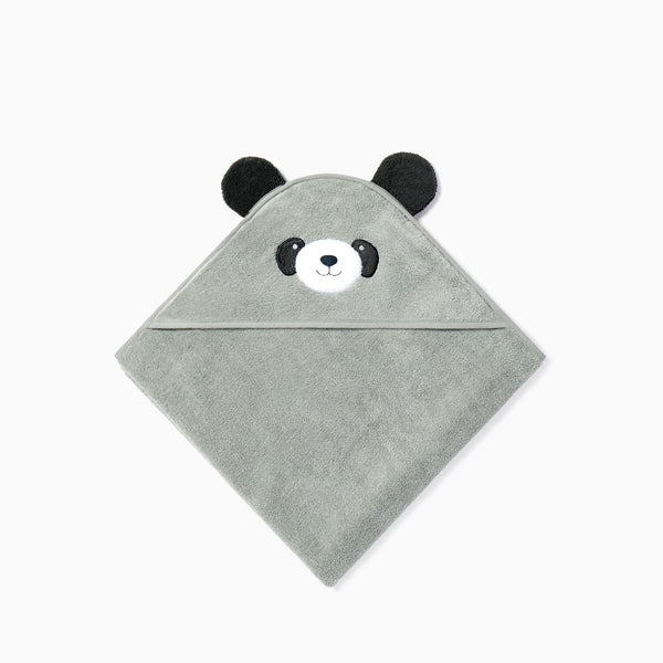 Hooded Panda Baby Bath Towel Organic Cotton MORI