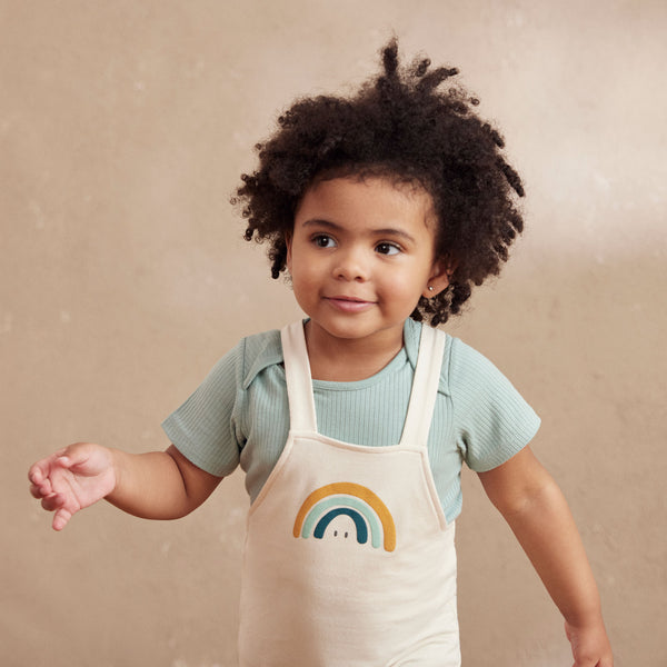 Baby rainbow dungarees 2025