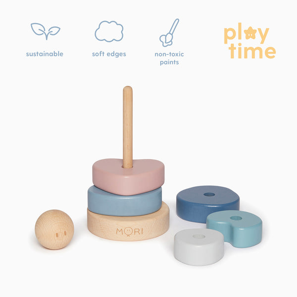 Wooden Baby Toys Gift Set