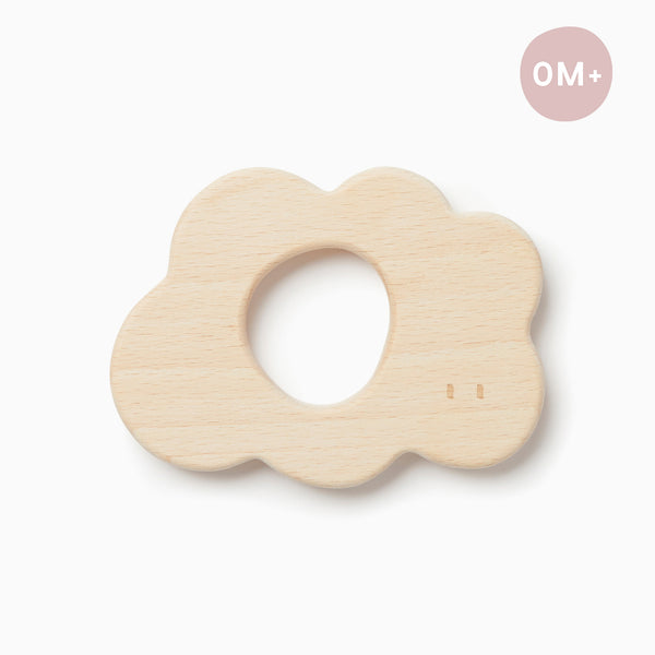 Wooden Cloud Teether Toy Montessori Wooden Baby Toys MORI