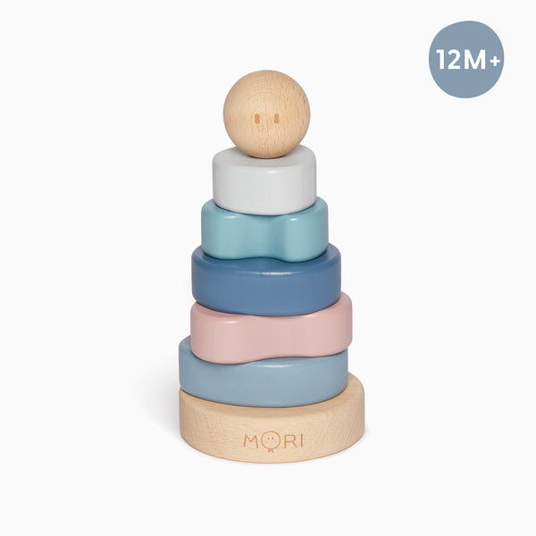 Wooden stacking rings baby cheap