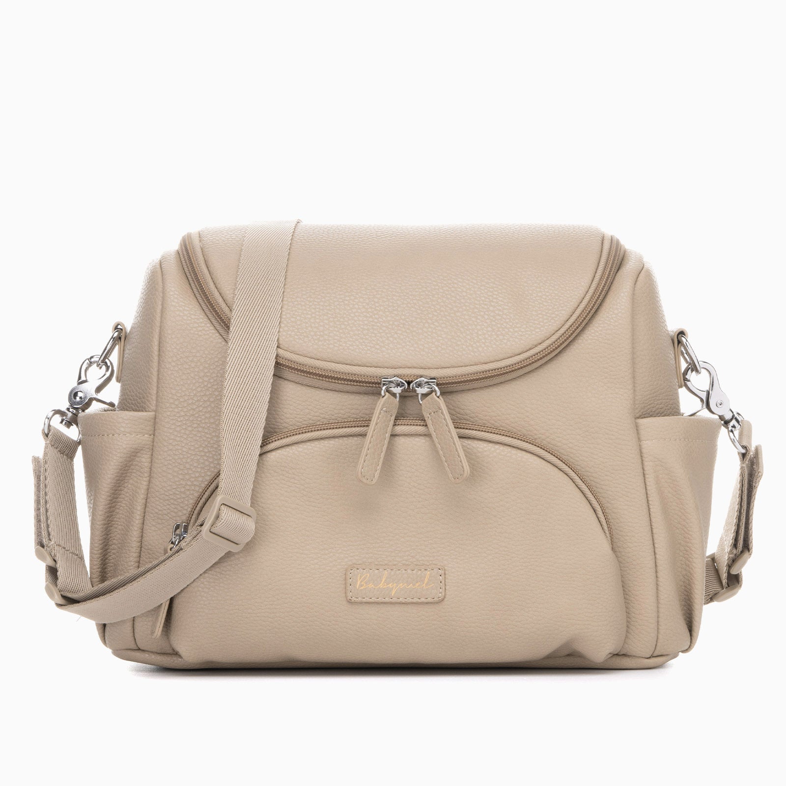 babymel leather diaper backpack Babymel Lenni Vegan Leather Compact Changing Bag