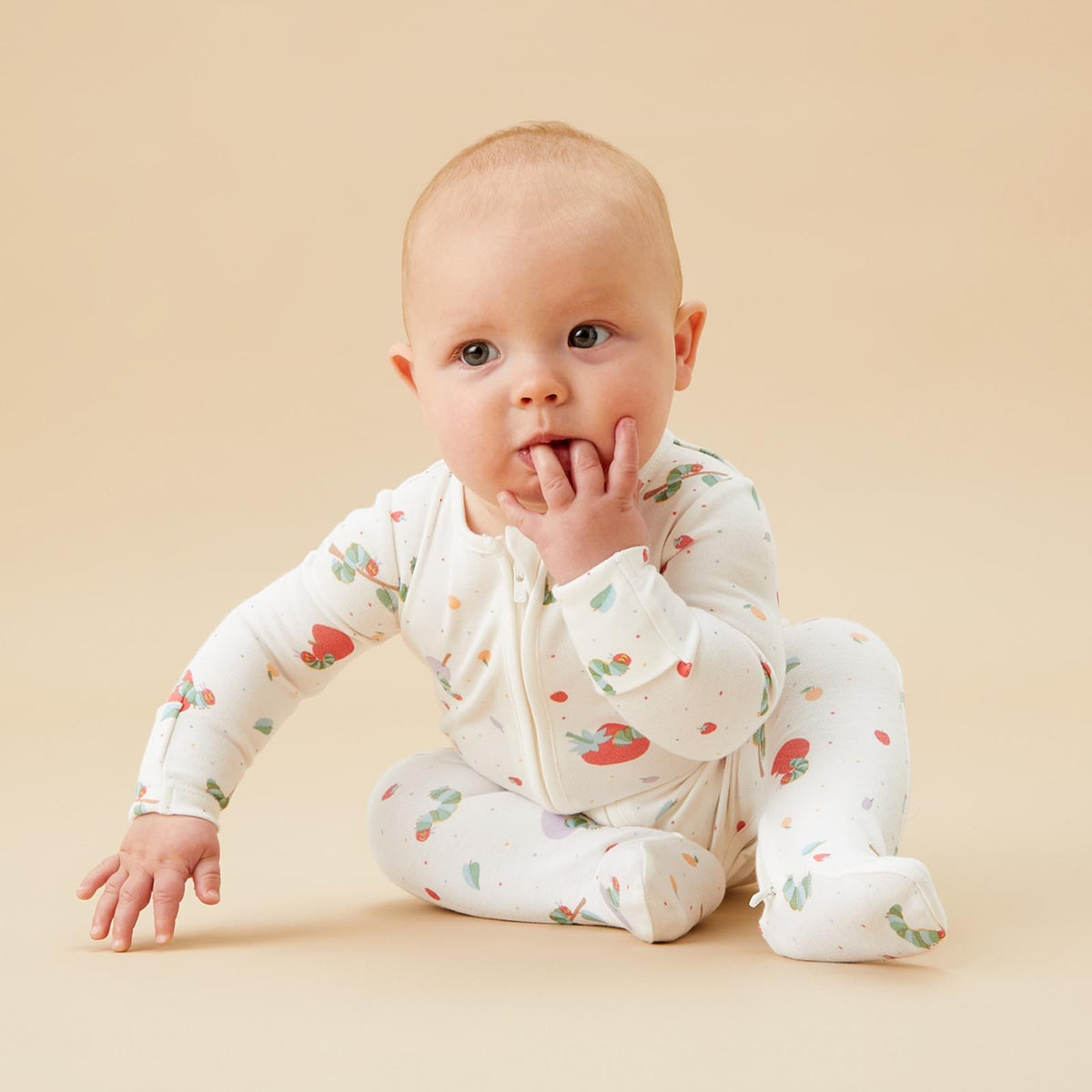 The Very Hungry Caterpillar Clever Zip Sleepsuit