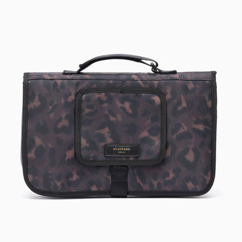 Storksak St James Changing Bag Leather - Black UK