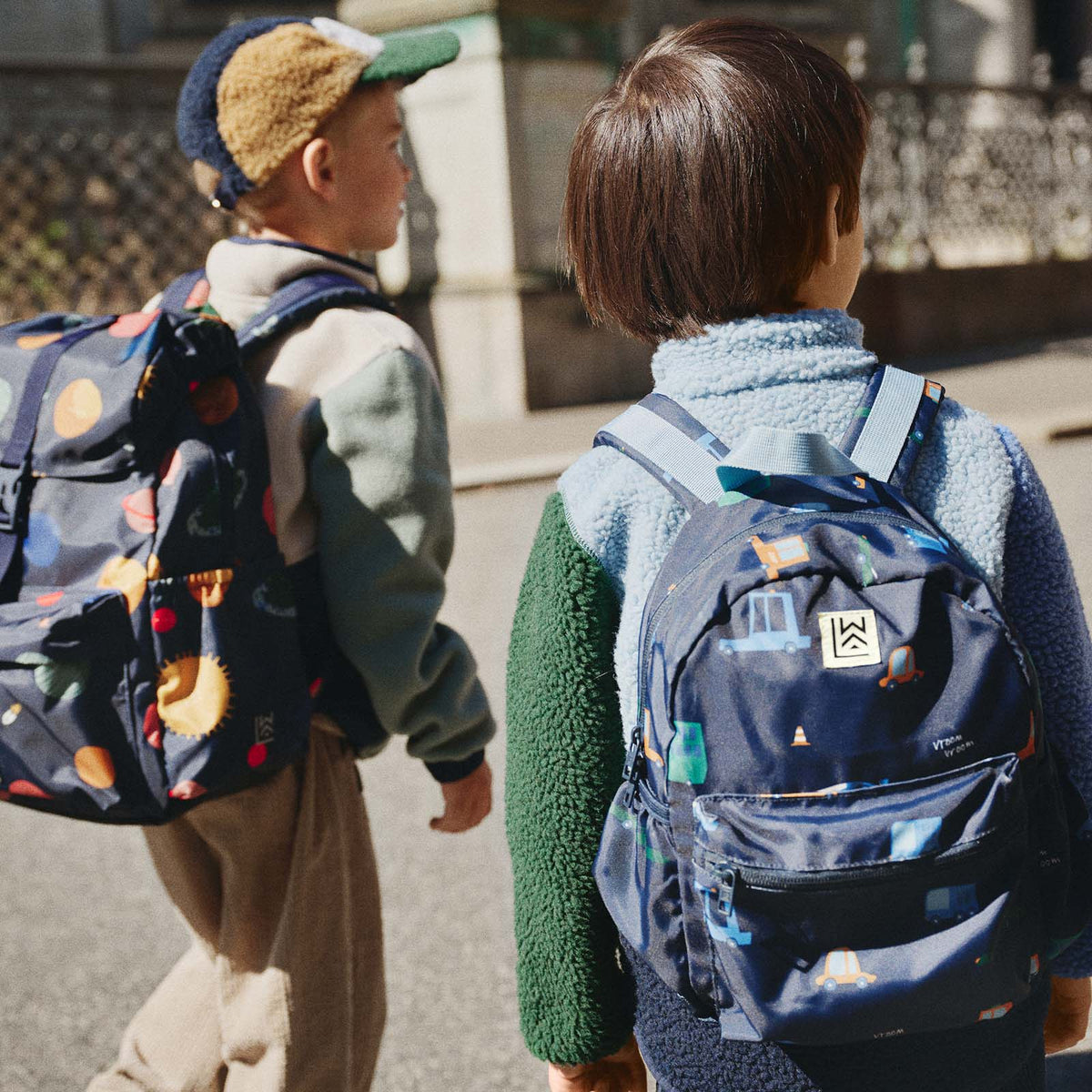 Liewood Andreas Backpack - Cars / Classic navy