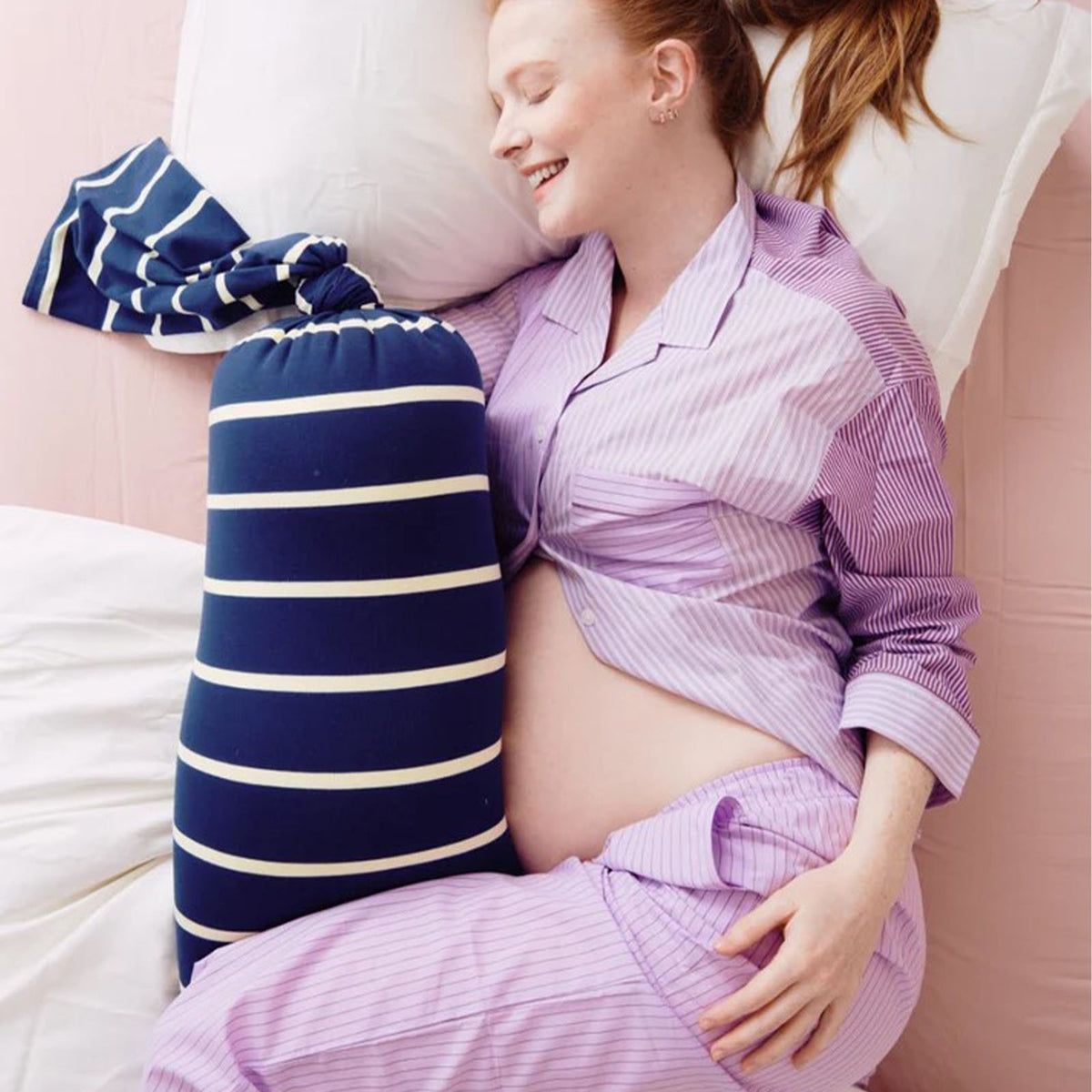 Cushy Puff Pregnancy Pillow - Midnight Moon