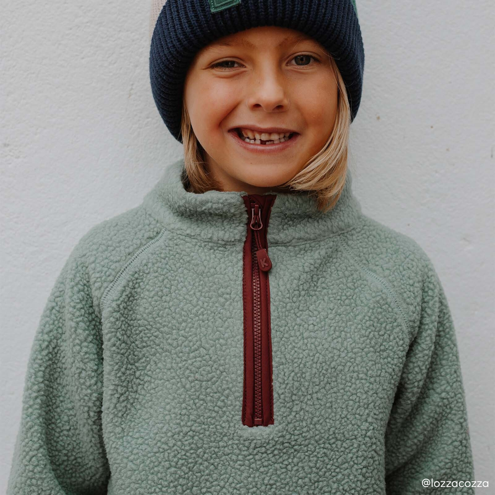 Shop KIDLY by MORI Colourblock Sherpa Zip Through | MORI UK