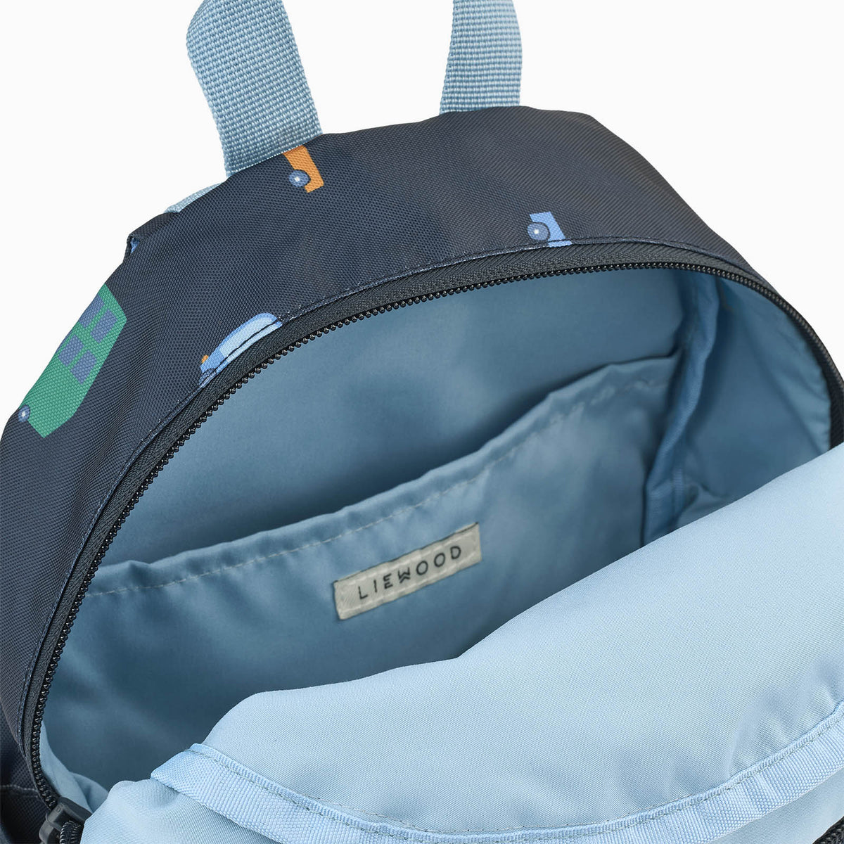 Liewood Andreas Backpack - Cars / Classic navy