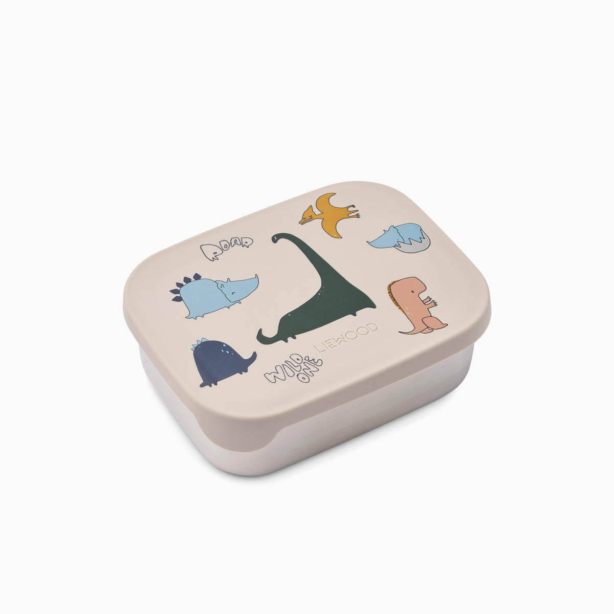 Liewood Arthur Printed Lunchbox - Dino Roar / Sandy
