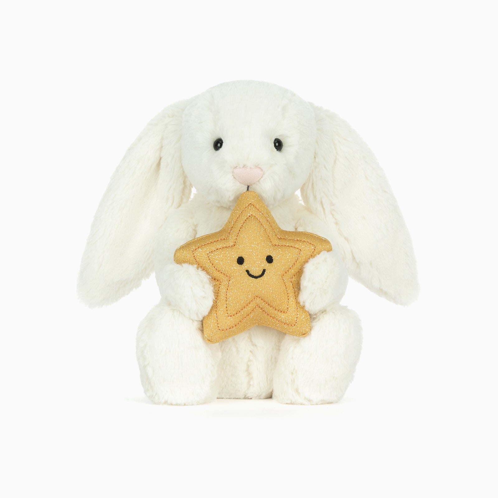 Shop Jellycat Cream Bunny with Star Soft Toy | MORI UK