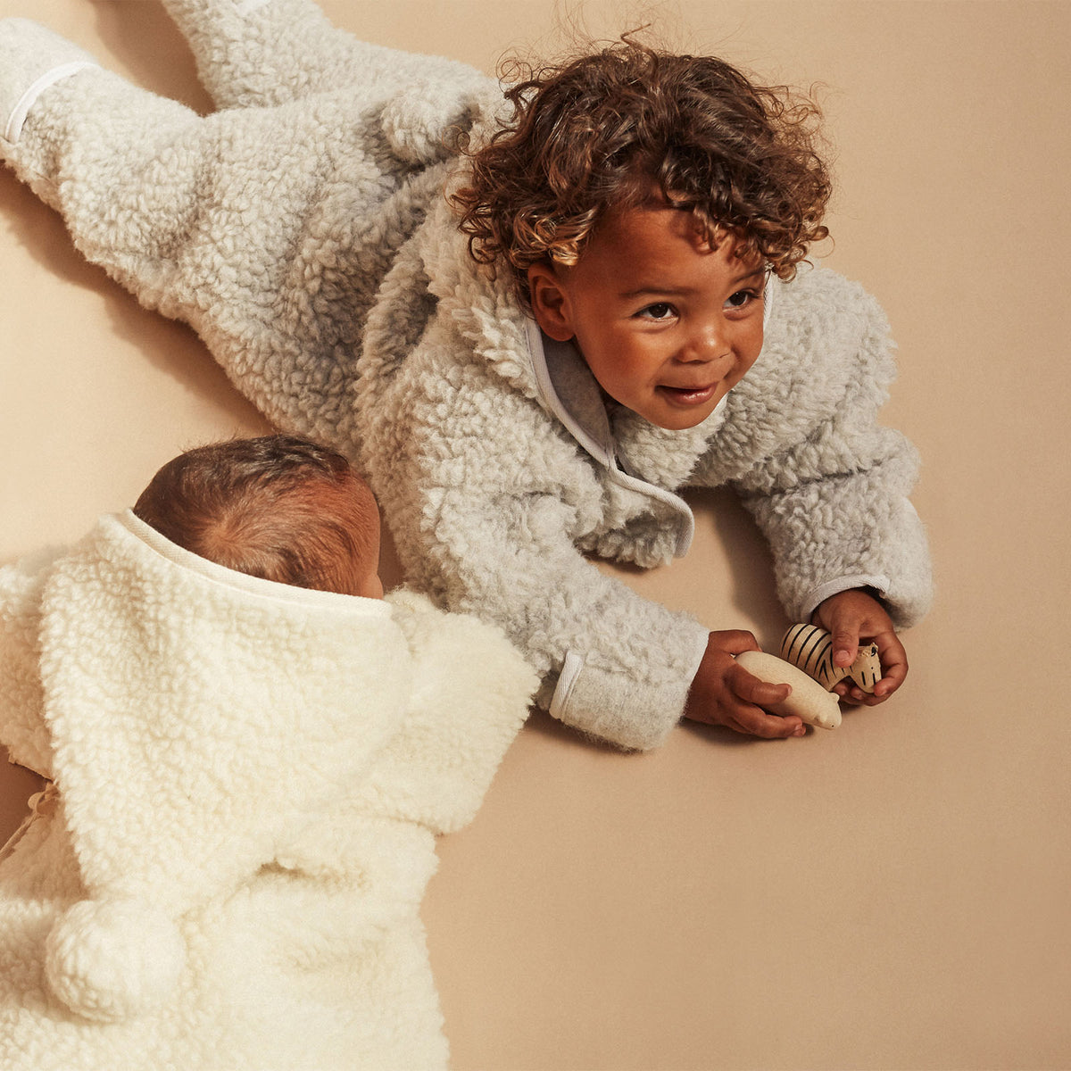 Binibamba Merino Wool Snugglesuit - Cloud