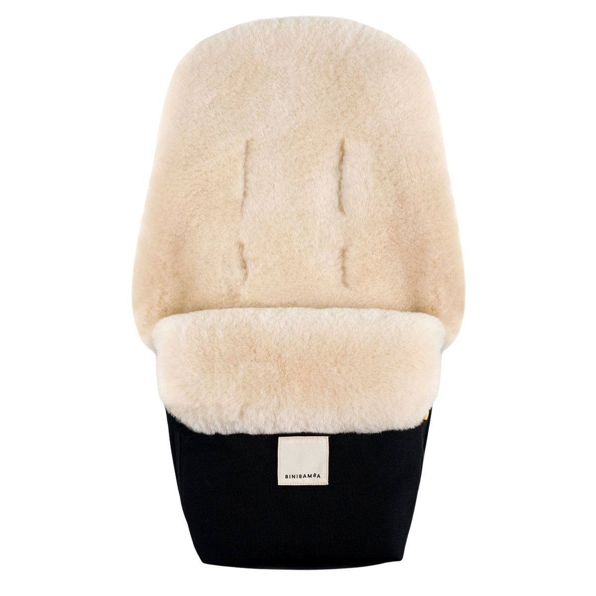 Binibamba Sheepskin Minipuff - Milk