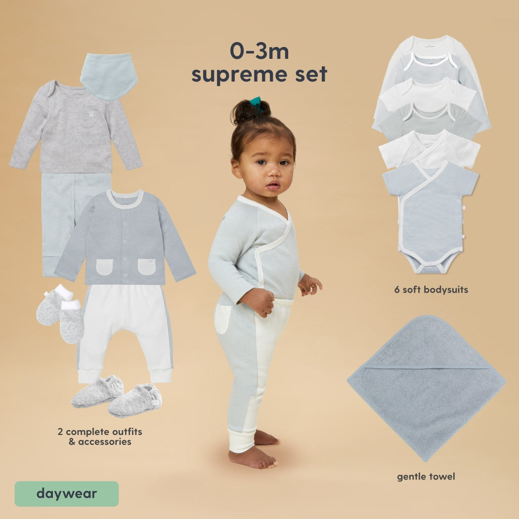 The MORI Newborn Baby Supreme 28-Piece Luxury Set