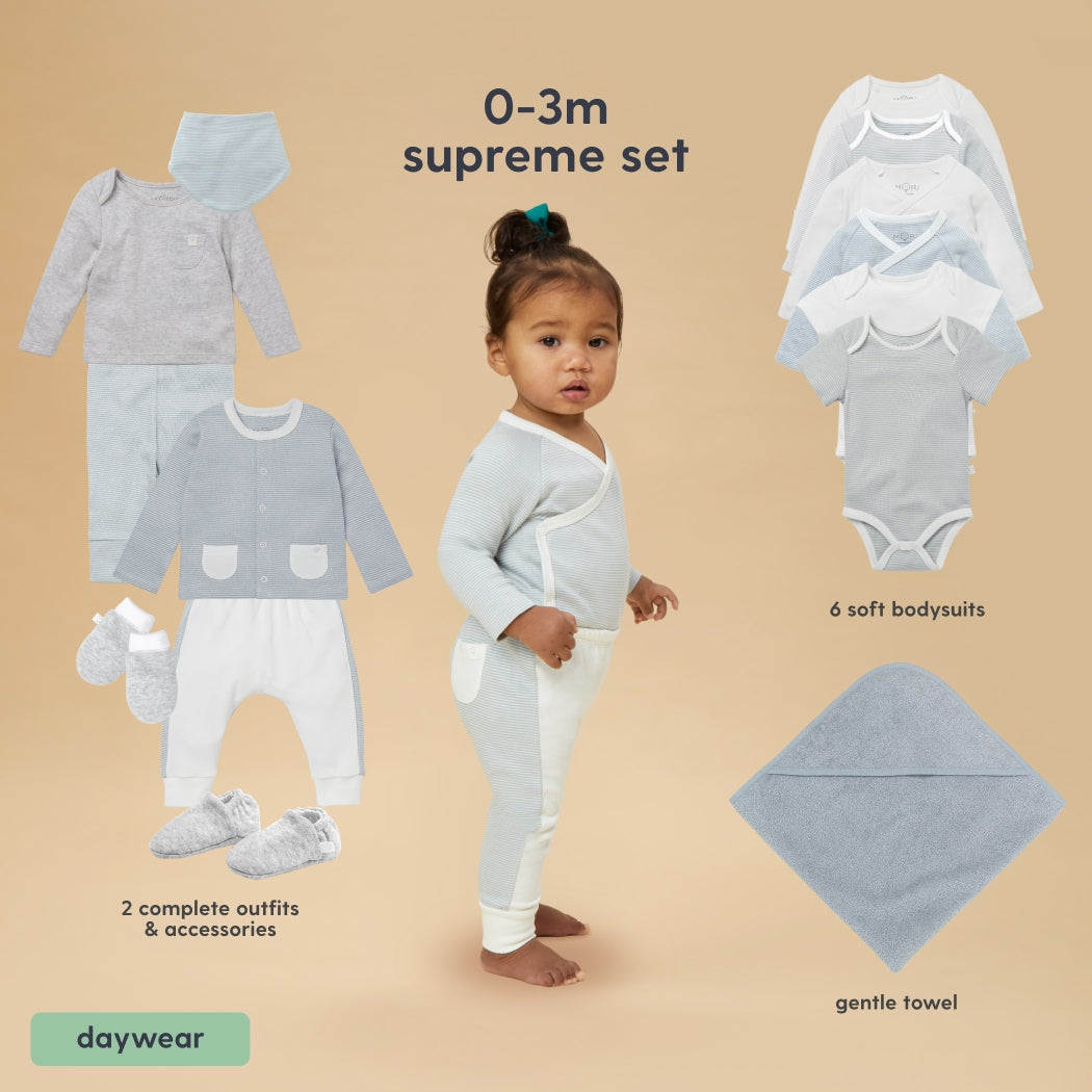 The MORI Newborn Baby Supreme 28-Piece Luxury Set