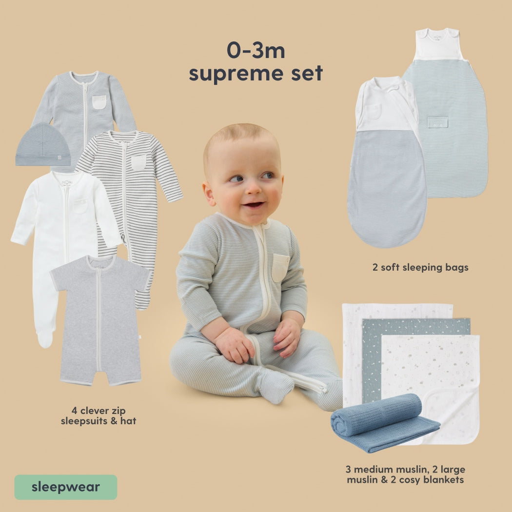The MORI Newborn Baby Supreme 28-Piece Luxury Set