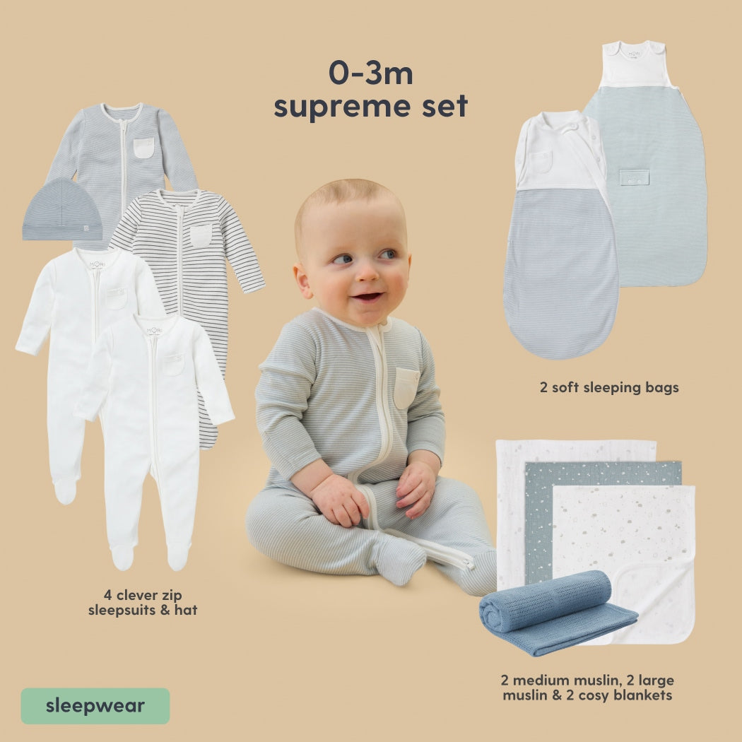 The MORI Newborn Baby Supreme 28-Piece Luxury Set