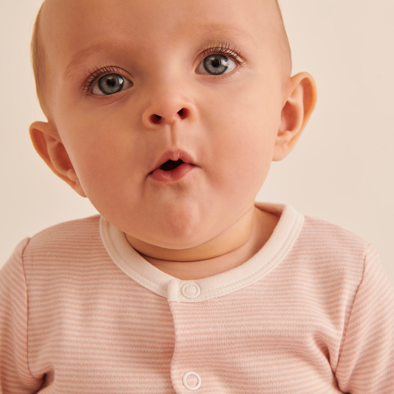 Cardigan Blush Stripe