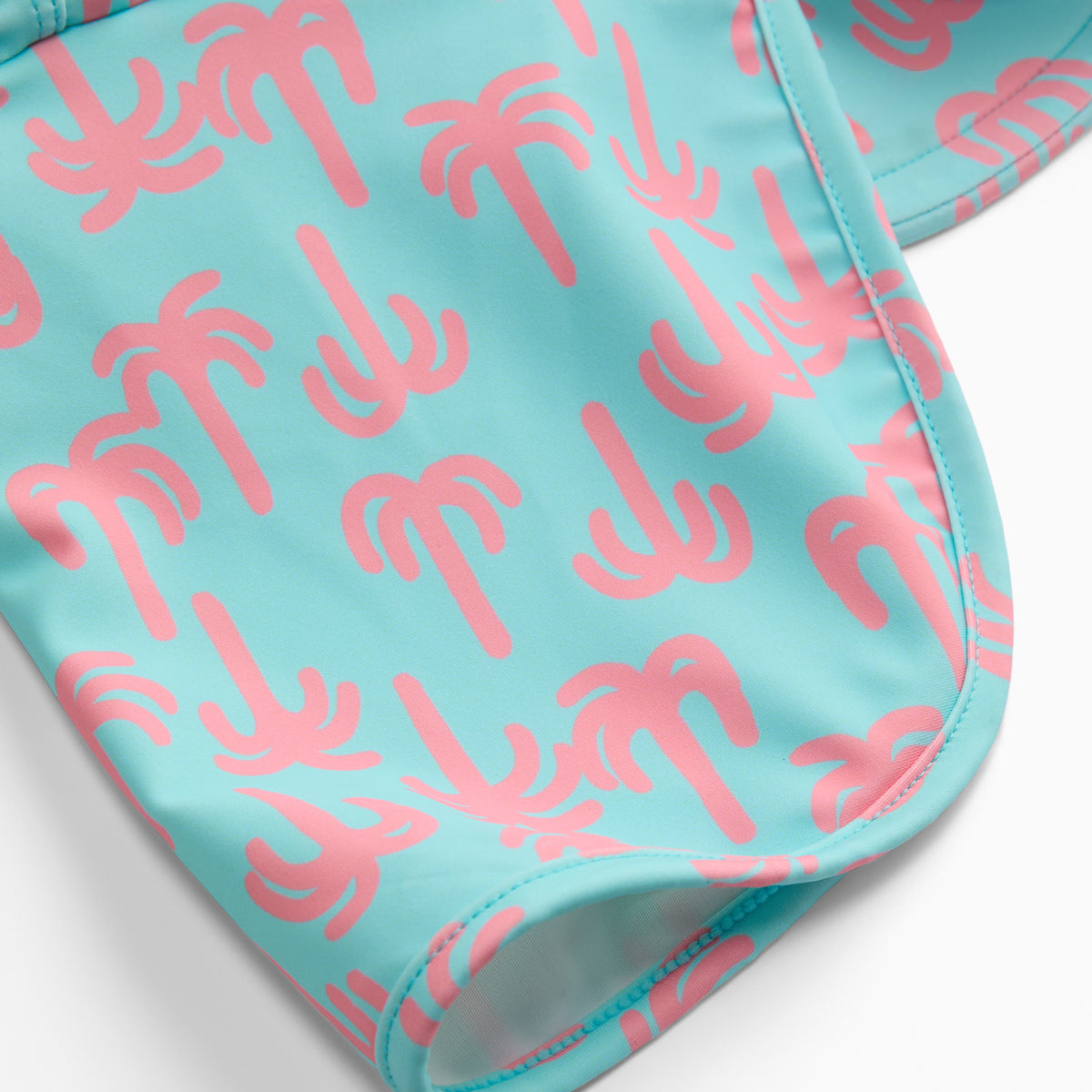 KIDLY by MORI Sunsafe Swim Hat - Palm Trees