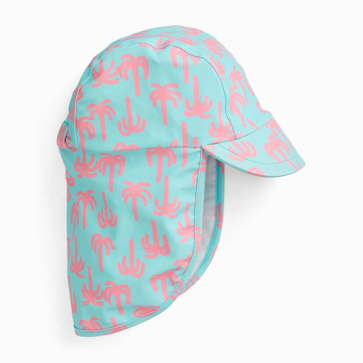 KIDLY by MORI Sunsafe Swim Hat - Palm Trees