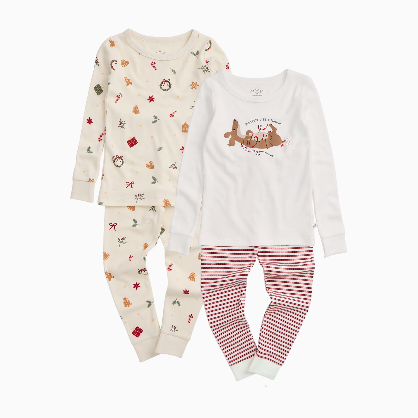 Christmas Pajamas Santa's Little Helper Pjs Pajamas Sets