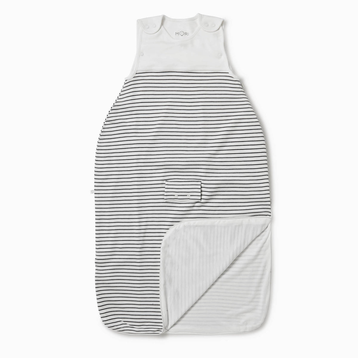 Clever Summer Sleeping Bag 0.5 TOG - Grey Stripe