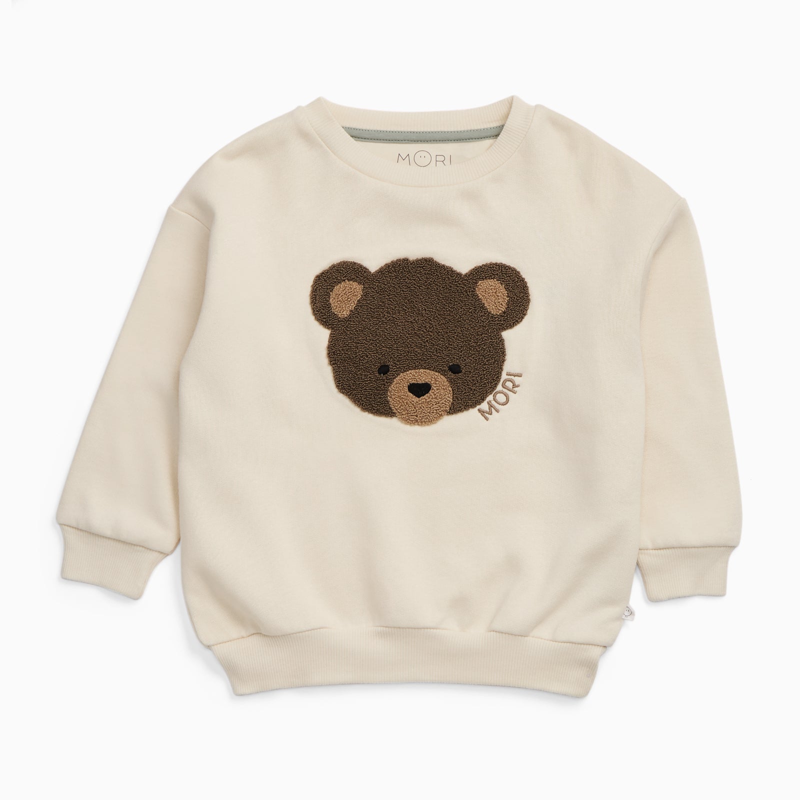 Bear Oversized Sweatshirt | Baby Daywear | MORI UK