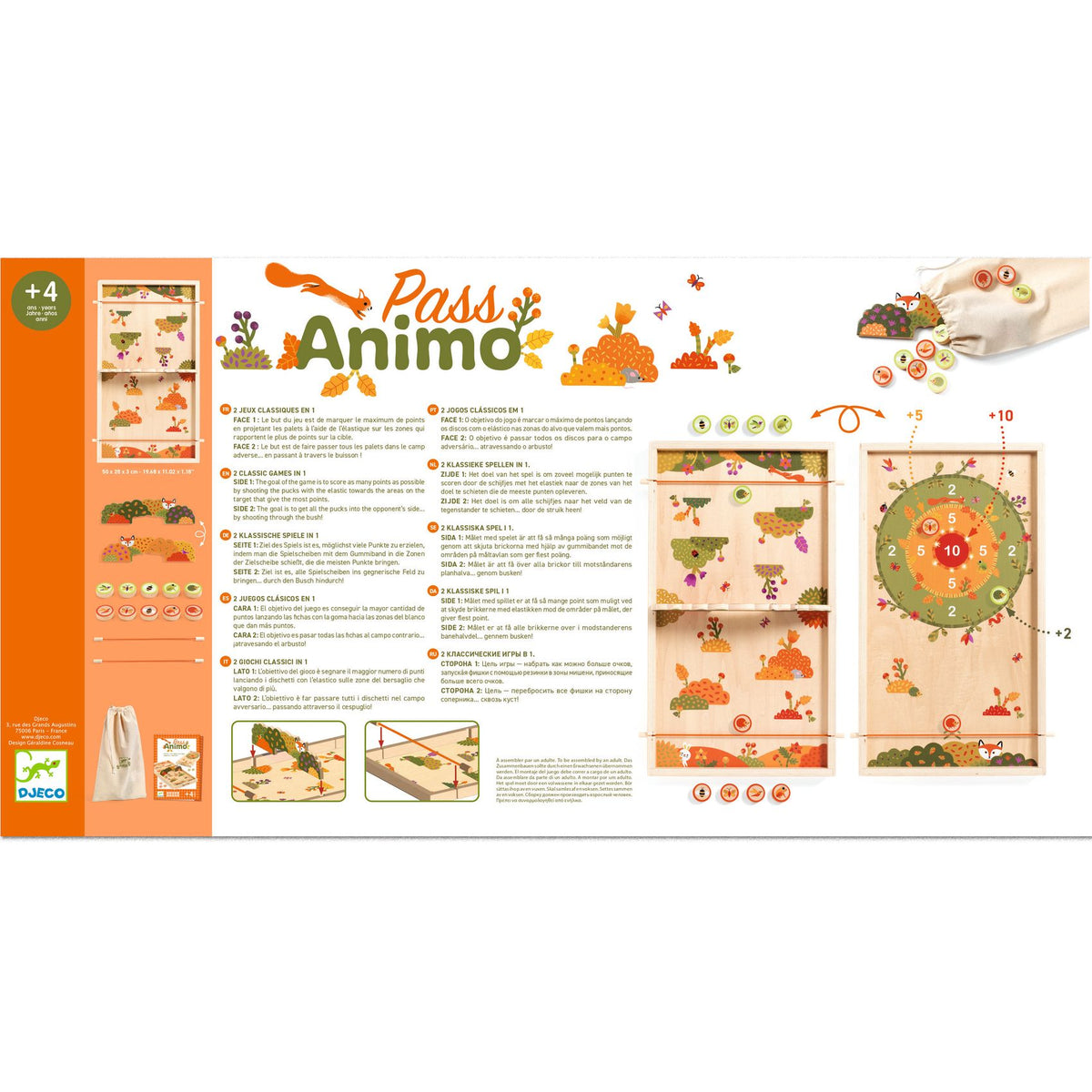 Djeco Pass Animo Game