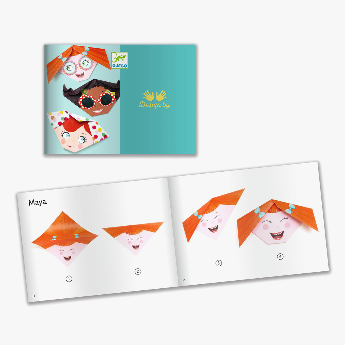 Djeco Origami Kit - Pretty Faces