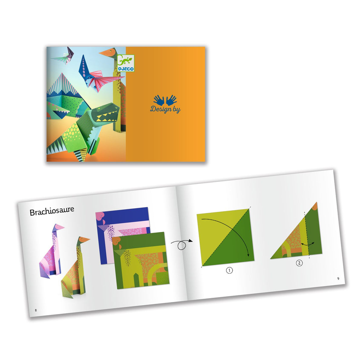 Djeco Origami Kit - Dinosaurs