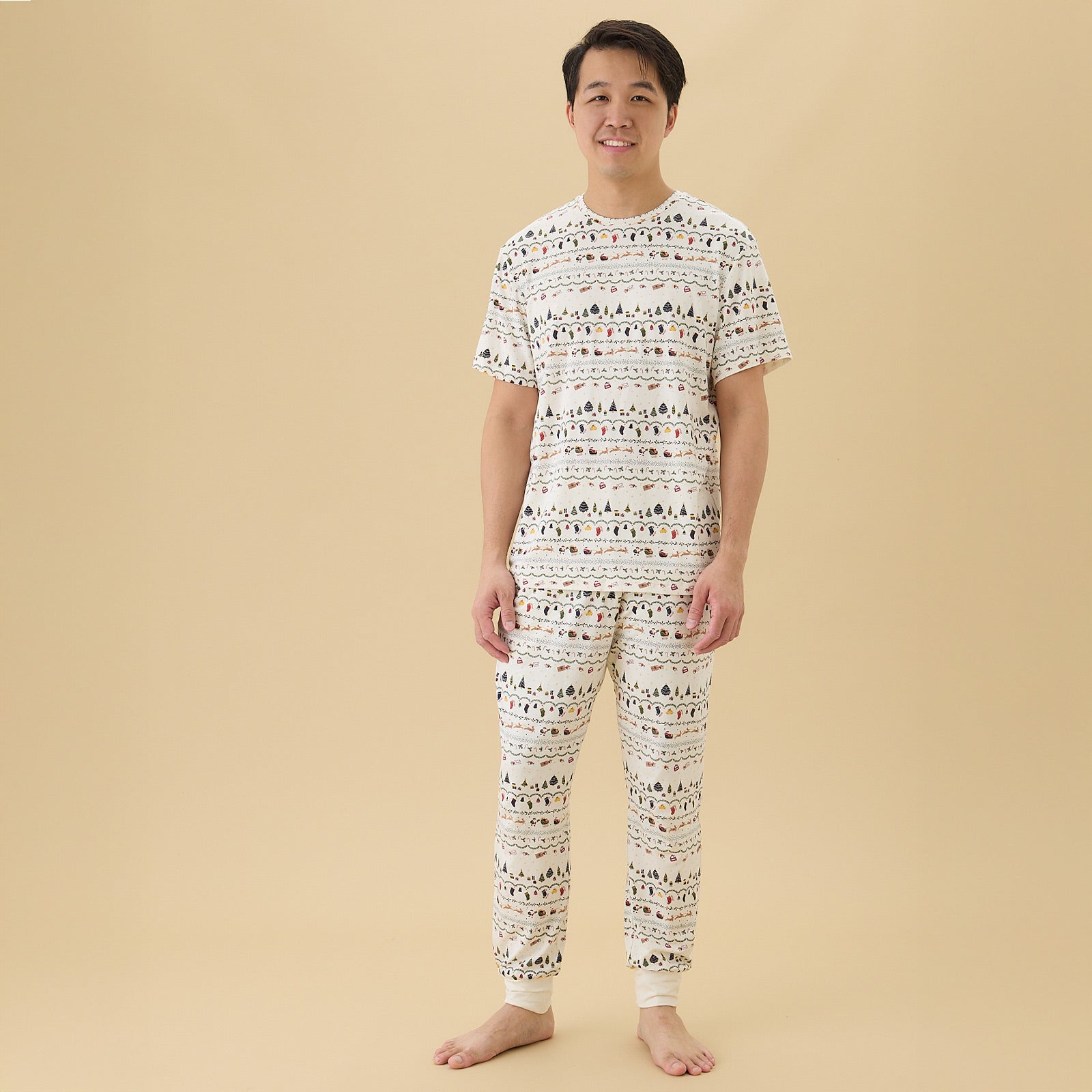 Men's Christmas Fairisle Pyjamas