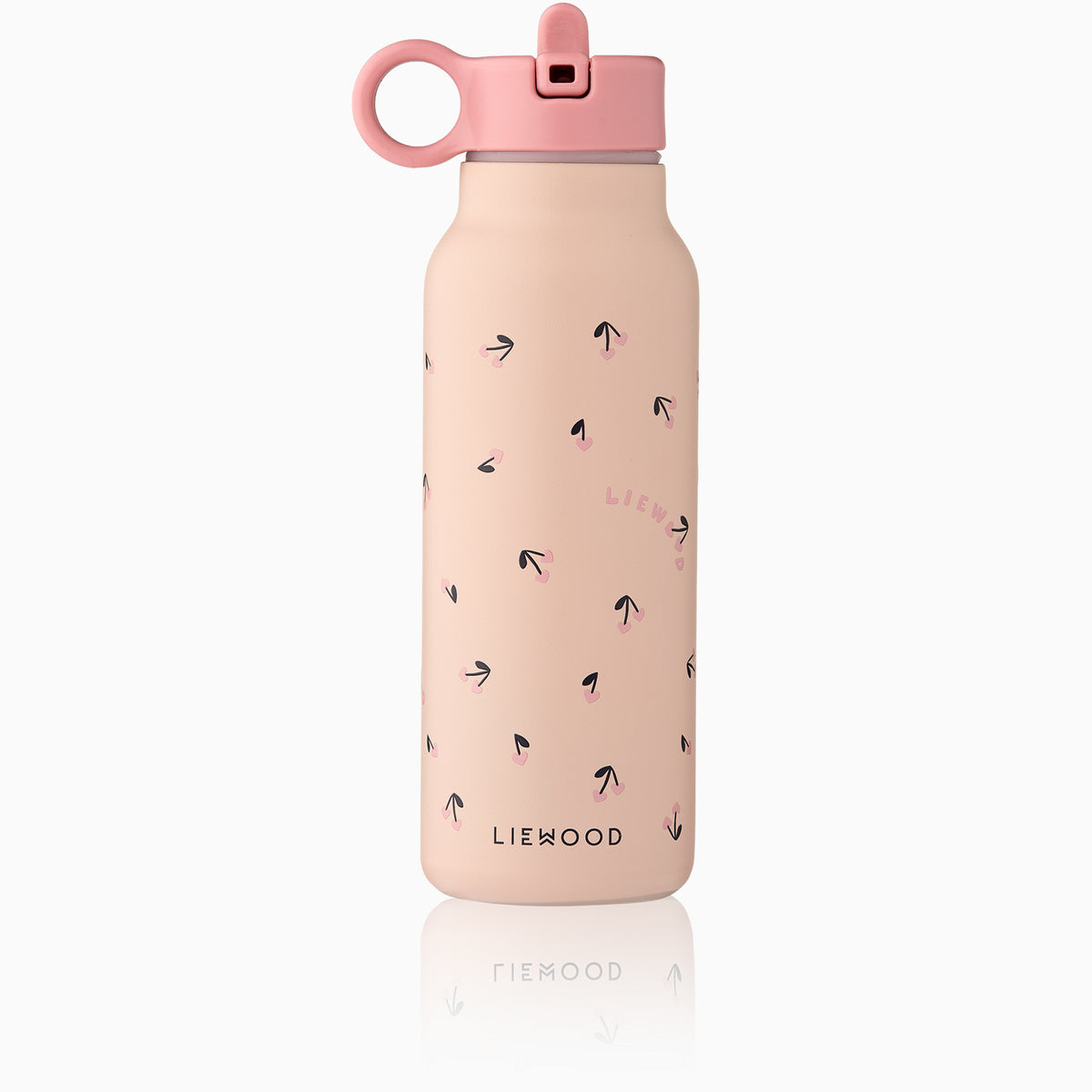 Liewood Falk Water Bottle 350ml - Mini Cherry Heart