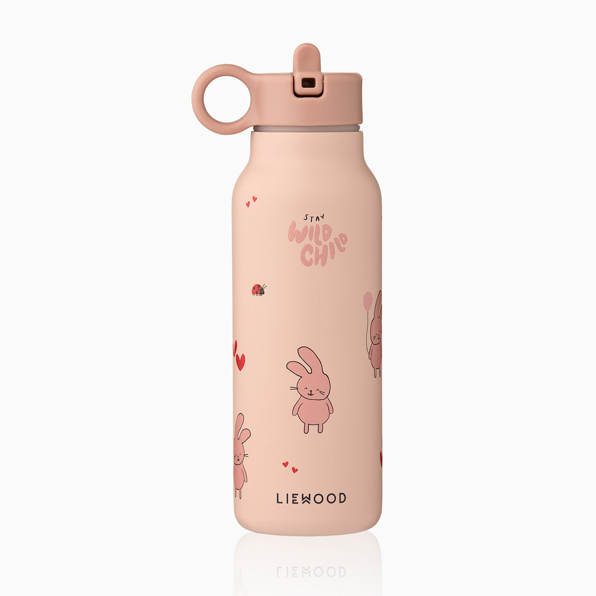 Liewood Falk Water Bottle 350ml - Wild Child / Rosey