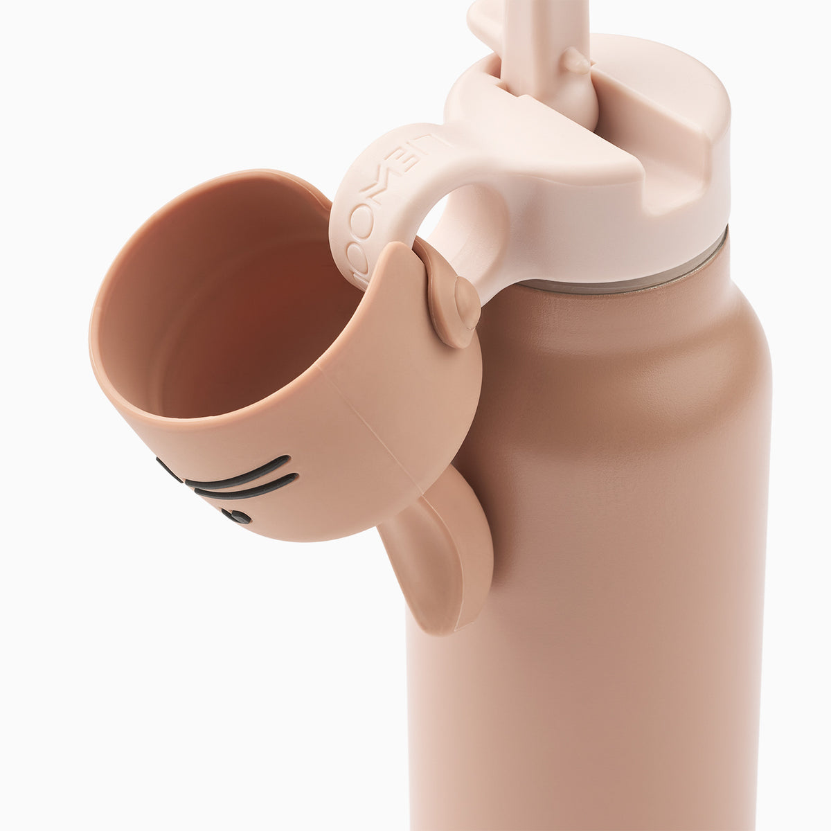 Liewood Falk Water Bottle With Rabbit Lid 350ml - Pale Tuscany