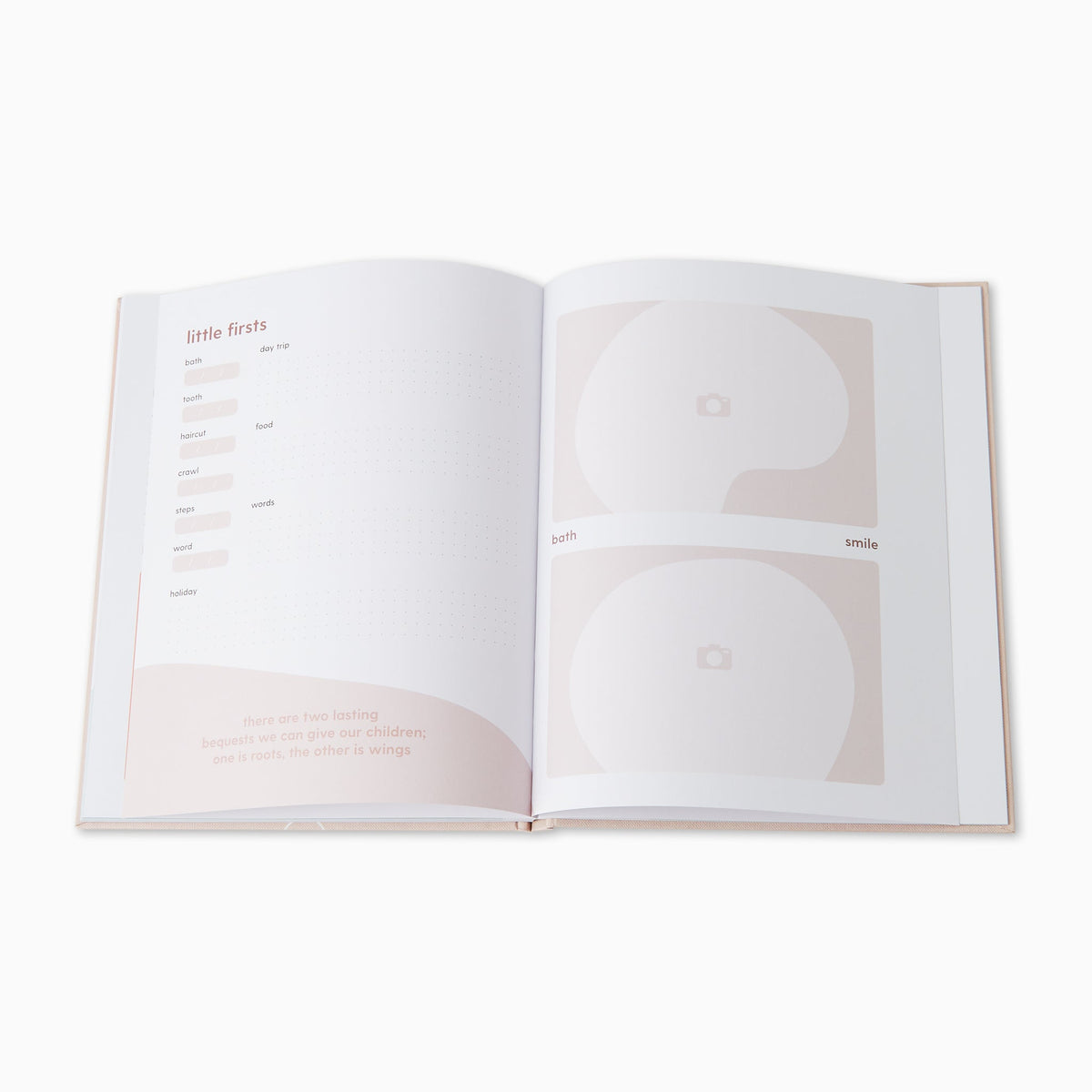 Hello Baby Book - Blush