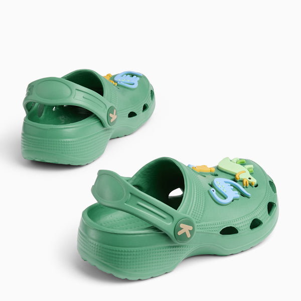 Shop Dinosaur Kids’ Clogs with Strap | MORI UK