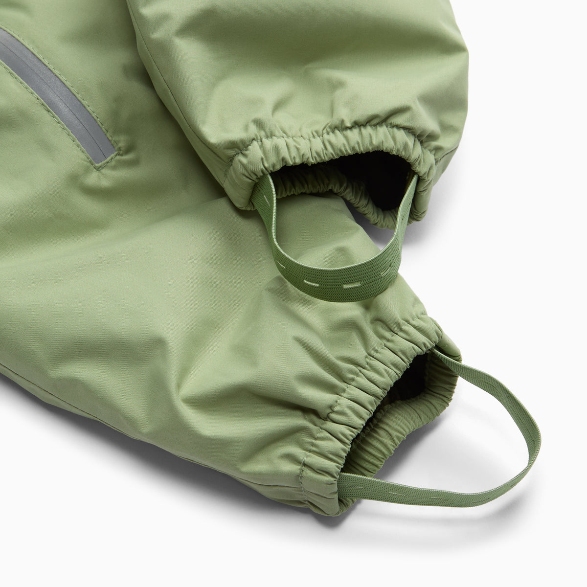 KIDLY by MORI Fleece Lined Puddle Suit - Sage